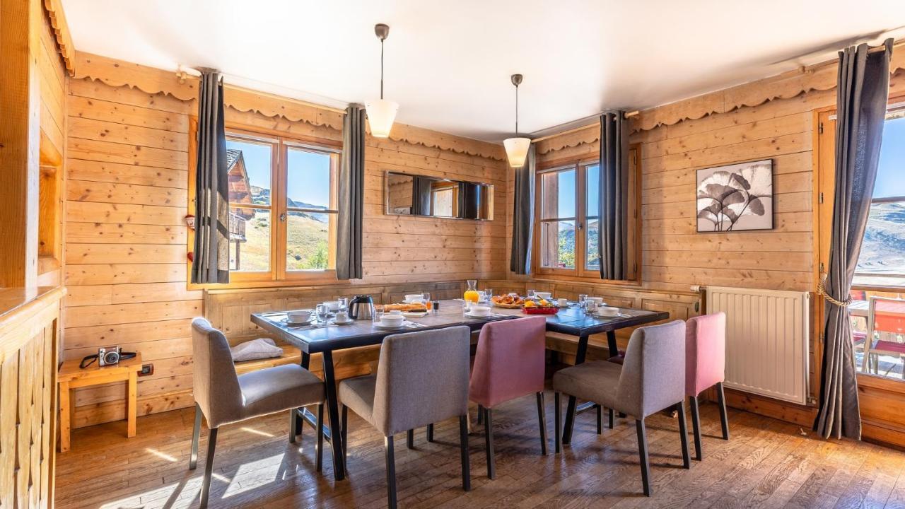 Madame Vacances Les Chalets De L'Altiport Alpe d'Huez Esterno foto
