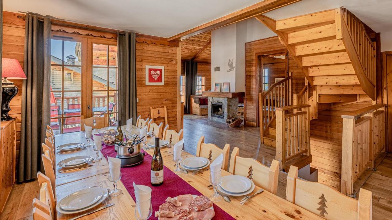 Madame Vacances Les Chalets De L'Altiport Alpe d'Huez Esterno foto