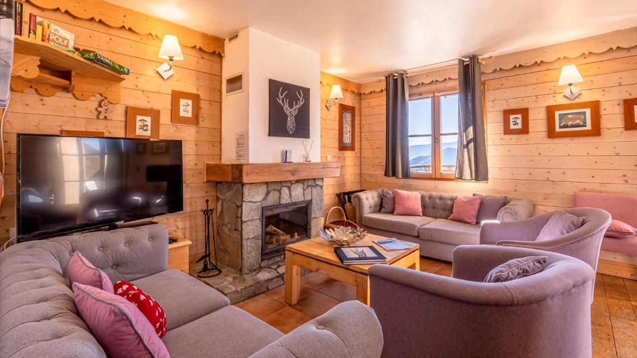 Madame Vacances Les Chalets De L'Altiport Alpe d'Huez Esterno foto