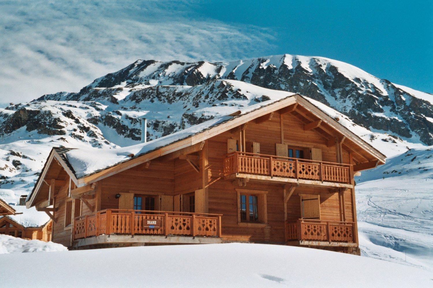 Madame Vacances Les Chalets De L'Altiport Alpe d'Huez Esterno foto
